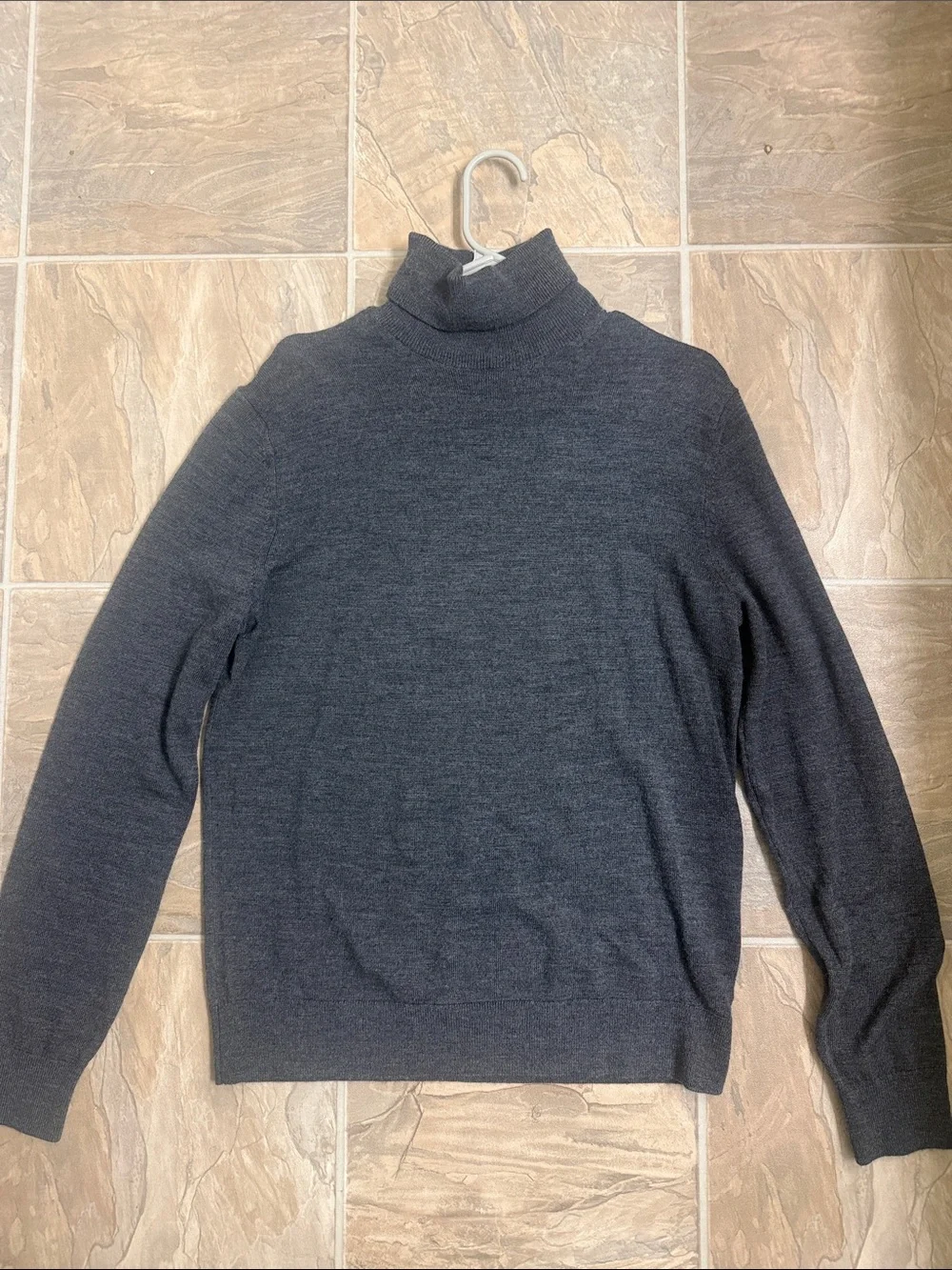 Banana Republic Charcoal Gray Turtleneck Sweater